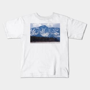 Lake Tahoe Peaks Kids T-Shirt